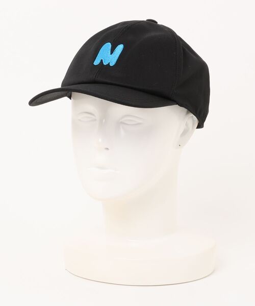 MSGM（エムエスジーエム）の「「TheMwave」刺繍ロゴ ベースボールキャップ（キャップ・メンズ・ブラック/ベージュ・FREE）」の10枚目の写真