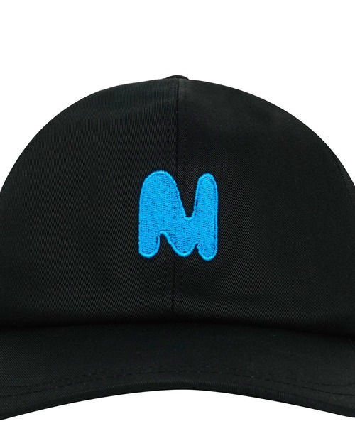 MSGM（エムエスジーエム）の「「TheMwave」刺繍ロゴ ベースボールキャップ（キャップ・メンズ・ブラック/ベージュ・FREE）」の8枚目の写真