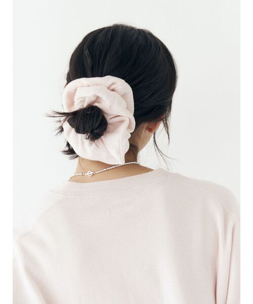 Ungrid（アングリッド）の「FAITH MILLS別注シュシュ（シュシュ・レディース・ライトグレー/ピンク/チャコールグレー/イエロー・FREE）」の13枚目の写真