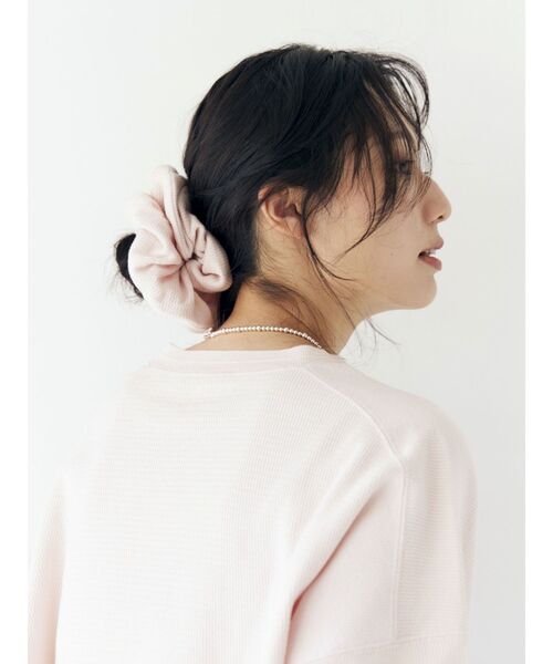 Ungrid（アングリッド）の「FAITH MILLS別注シュシュ（シュシュ・レディース・ライトグレー/ピンク/チャコールグレー/イエロー・FREE）」の14枚目の写真