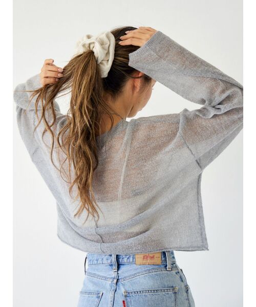 Ungrid（アングリッド）の「FAITH MILLS別注シュシュ（シュシュ・レディース・ライトグレー/ピンク/チャコールグレー/イエロー・FREE）」の17枚目の写真