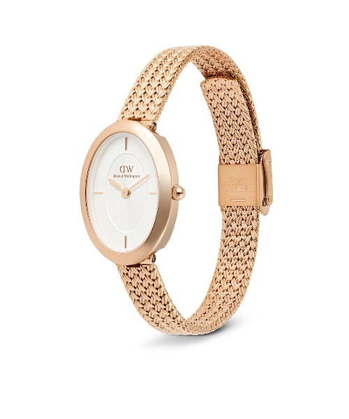 Daniel Wellington（ダニエルウェリントン）の「Juliette Braided Mesh White Sunray 23X31MM レーディス腕時計 ローズゴールド／ゴールド／シルバ（アナログ腕時計・レディース・シルバー/ピンクゴールド/イエローゴールド・ONE SIZE）」の10枚目の写真