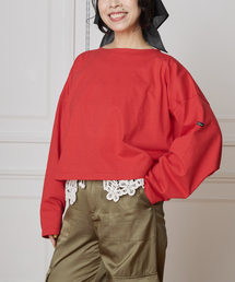 LE MINOR/ルミノア PETIT CHERI カットソー 20JG18304BLK/ROU