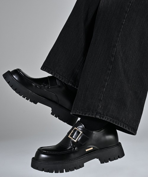 Chunky Hybrid Loafer - +6.5cm - / チャンキーハイブリッドローファー