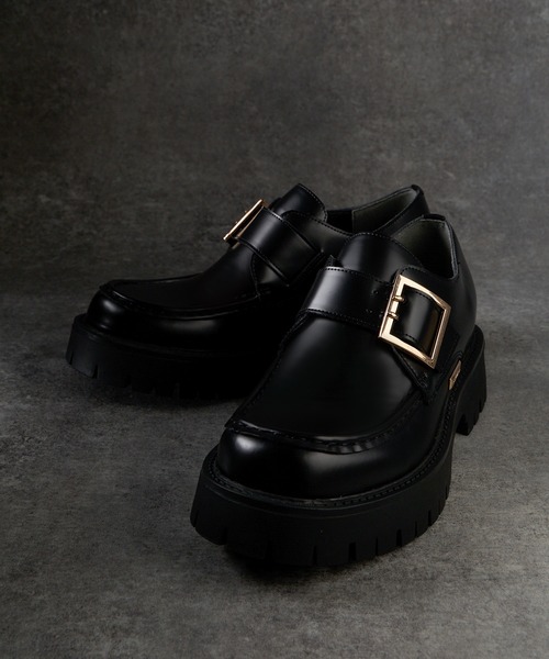 Chunky Hybrid Loafer  - +6.5cm - / チャンキーハイブリッドローファー（ローファー）｜ADRER（アドラー）