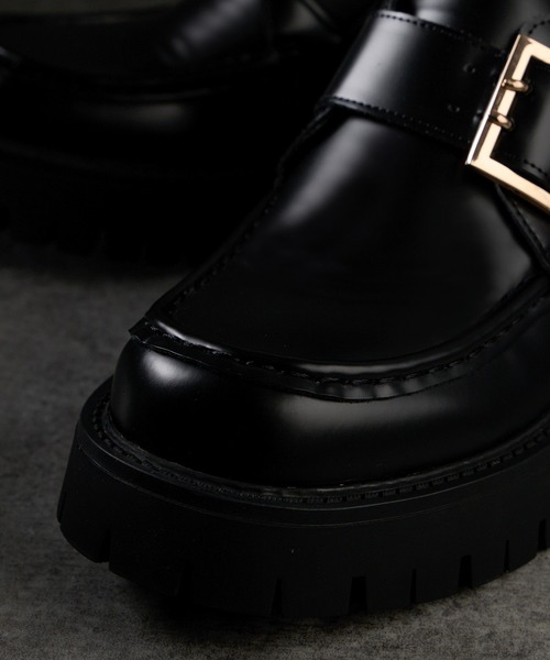 Chunky Hybrid Loafer - +6.5cm - / チャンキーハイブリッドローファー