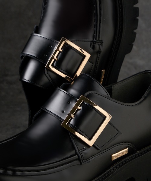 Chunky Hybrid Loafer - +6.5cm - / チャンキーハイブリッドローファー