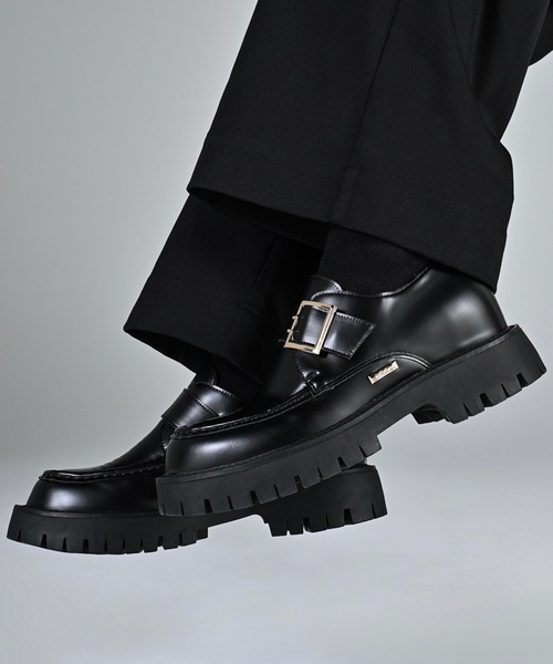 Chunky Hybrid Loafer - +6.5cm - / チャンキーハイブリッドローファー