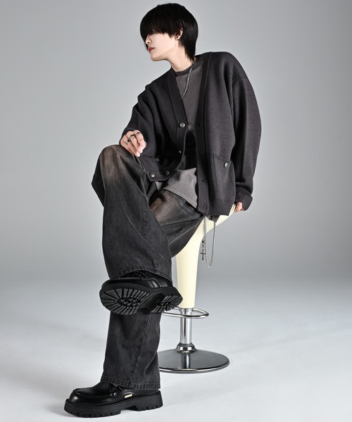 Chunky Hybrid Loafer - +6.5cm - / チャンキーハイブリッドローファー