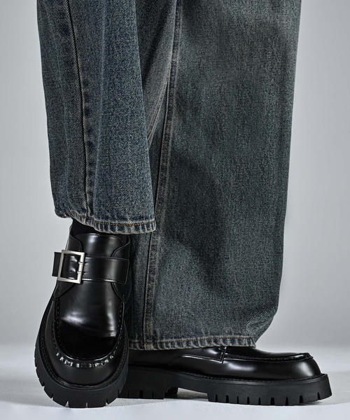 Chunky Hybrid Loafer - +6.5cm - / チャンキーハイブリッドローファー