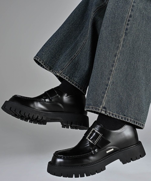 Chunky Hybrid Loafer - +6.5cm - / チャンキーハイブリッドローファー