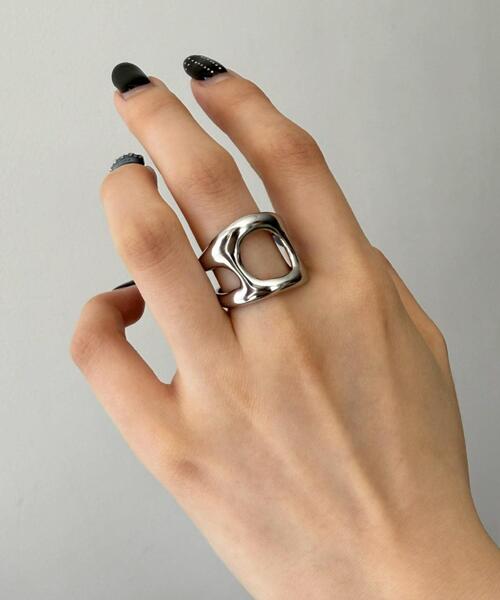 WEGO(ウィゴー)の「WEGO/デザインステンレスリング(リング・レディース・その他1/その他2/その他3/その他4/その他5/その他6/その他7・FREE)」の1枚目の写真