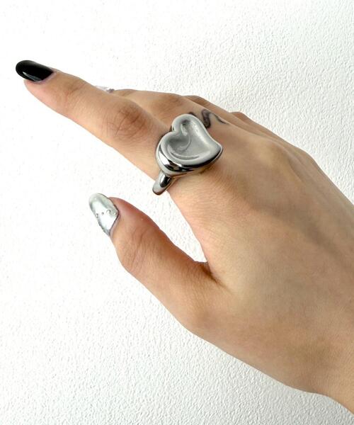 WEGO(ウィゴー)の「WEGO/デザインステンレスリング(リング・レディース・その他1/その他2/その他3/その他4/その他5/その他6/その他7・FREE)」の4枚目の写真