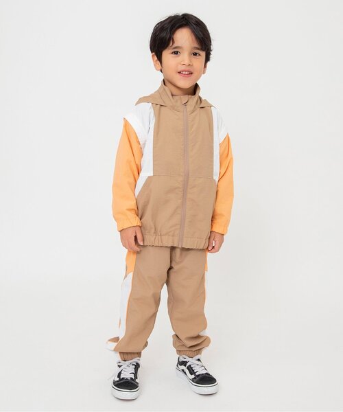 BREEZE(ブリーズ)の「【WEB限定/セットアップ可】サイド切り替えパンツ_ジュニア対応(その他パンツ・キッズ・チャコール/サックスブルー/ブラウン・150/140/130/120/110/100/90)」の13枚目の写真