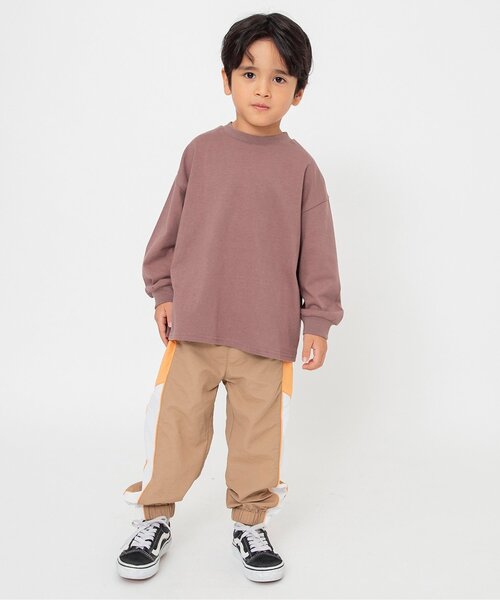 BREEZE(ブリーズ)の「【WEB限定/セットアップ可】サイド切り替えパンツ_ジュニア対応(その他パンツ・キッズ・チャコール/サックスブルー/ブラウン・150/140/130/120/110/100/90)」の10枚目の写真