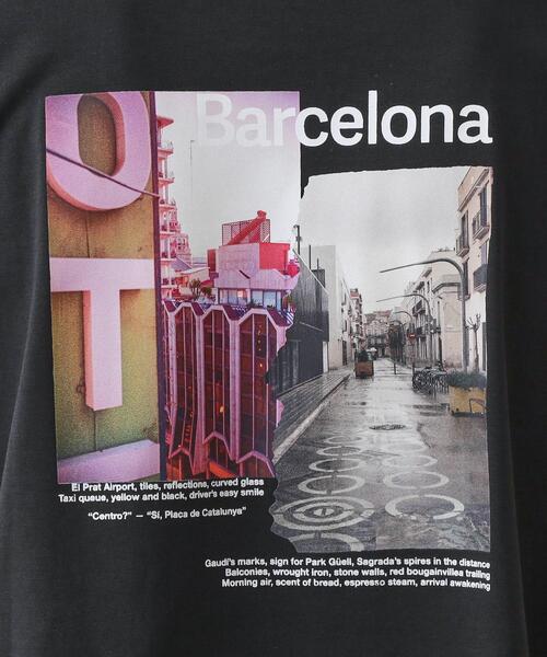 THE SHOP TK （ザ ショップ ティーケー ）の「フォトグラフプリント長袖Tシャツ【洗濯機OK】（Tシャツ/カットソー・メンズ・ブラック/オフホワイト/ブラウン系9/ホワイト系8・02/03/04）」の14枚目の写真