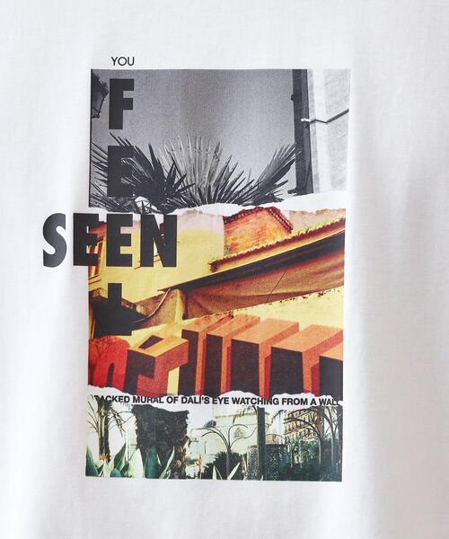 THE SHOP TK （ザ ショップ ティーケー ）の「フォトグラフプリント長袖Tシャツ【洗濯機OK】（Tシャツ/カットソー・メンズ・ブラック/オフホワイト/ブラウン系9/ホワイト系8・02/03/04）」の18枚目の写真