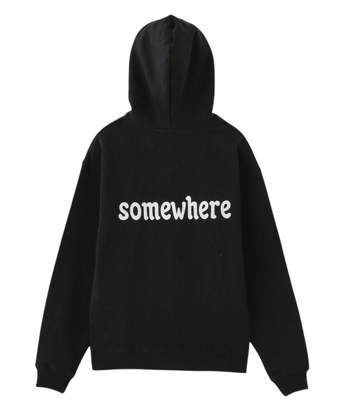styles(スタイルス)の「SEMOH SOMEWHERE HOODIE CHRISTOPHE BRUNNQUELL 27-3-CB04(パーカー・メンズ・ブラック・1)」の10枚目の写真