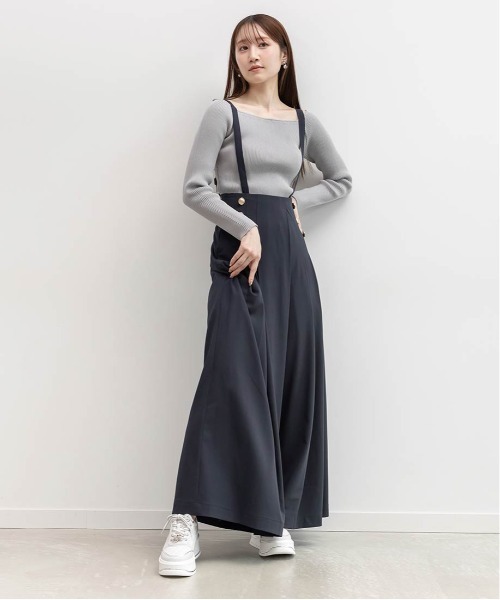 RANDA（ランダ）の「オフショルファーニットトップス（ニット/セーター・レディース・ベージュ/アイボリー/ブルー・FREE）」の9枚目の写真