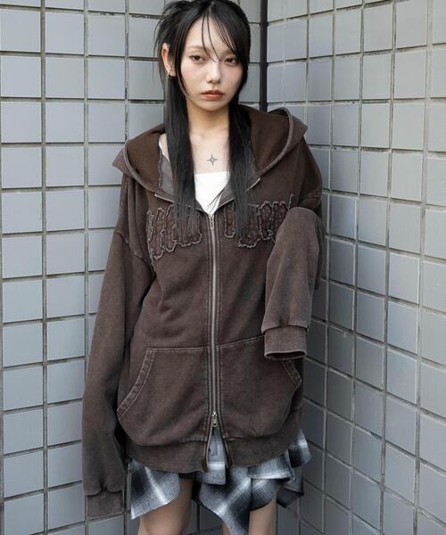 WEGO/【25年秋冬新作】ファーフードBIGZIPパーカー（パーカー）｜WEGO