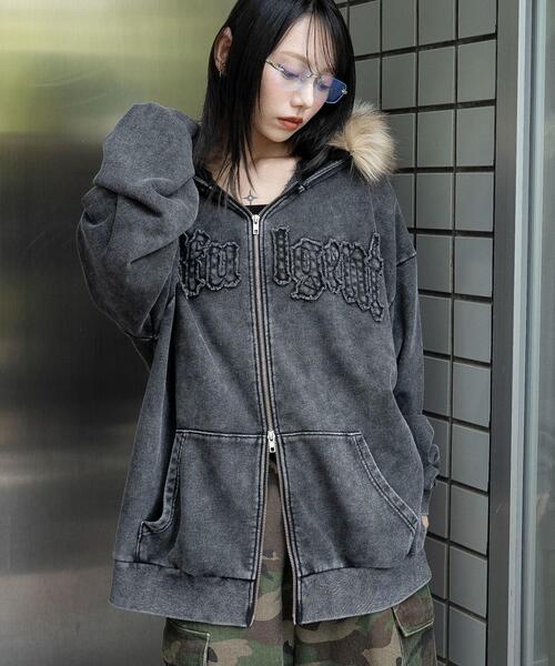 WEGO（ウィゴー）の「WEGO/【25年秋冬新作】ファーフードBIGZIP