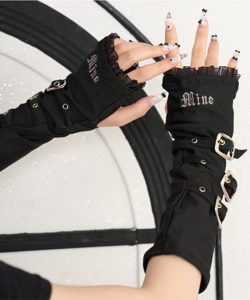 ベルトレースアームウォーマー（アームカバー）｜mine by LAFARY