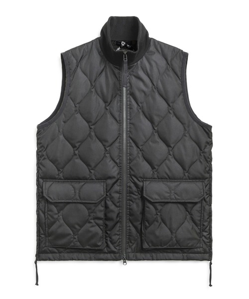 UNDEFEATED ダウンベスト M チャコールグレー UNDEFEATED ダウンベスト M チャコールグレー