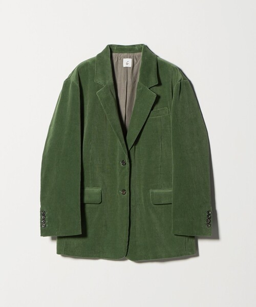 セール】＜6(ROKU)＞コットン コーデュロイビッグ ジャケット 25FW