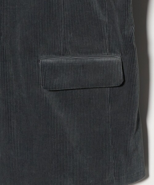 6(ロク)の「<6(ROKU)>コットン コーデュロイビッグ ジャケット 25FW(テーラードジャケット・レディース・ダークグレー/ケリーグリーン・38/36)」の18枚目の写真