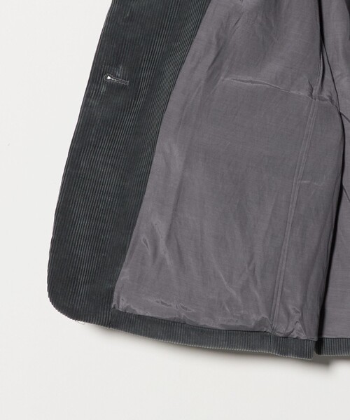 6(ROKU)＞コットン コーデュロイビッグ ジャケット 25FW（テーラード