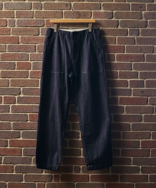SHIPS(シップス)の「SHIPS: AUTHENTIC ベーシック デニム ベイカー パンツ(デニムパンツ・メンズ・ネイビー・X-LARGE/LARGE/MEDIUM/SMALL)」の1枚目の写真