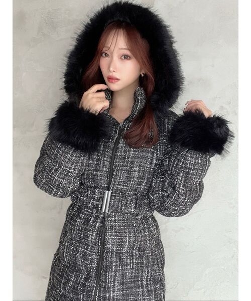 RESEXXY（リゼクシー）の「フード付きダウンコート（ダウン