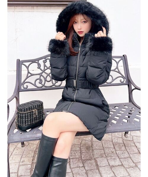 RESEXXY（リゼクシー）の「フード付きダウンコート（ダウン