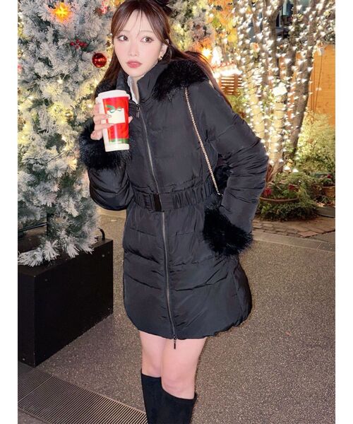 セール】フード付きダウンコート【完売サイズは品番：1526100221で販売