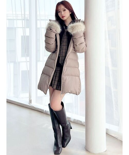 セール】フード付きダウンコート【完売サイズは品番：1526100221で販売