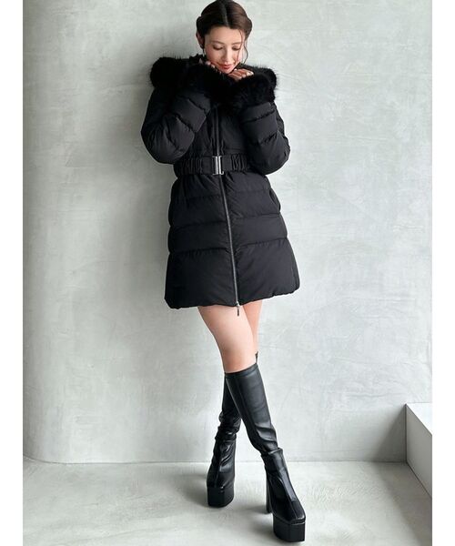 フード付きダウンコート（ダウンジャケット/コート）｜RESEXXY