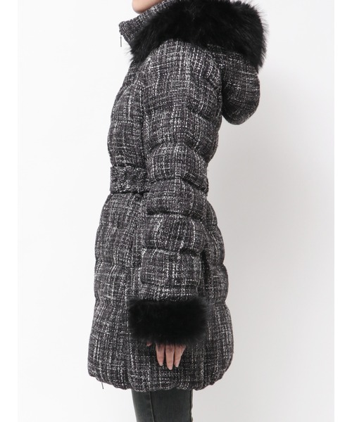 RESEXXY（リゼクシー）の「フード付きダウンコート【完売サイズは品番：1526100221で販売中】（ダウンジャケット/コート・レディース・ブラック/ホワイト/ベージュ/その他1・SMALL/MEDIUM）」の12枚目の写真