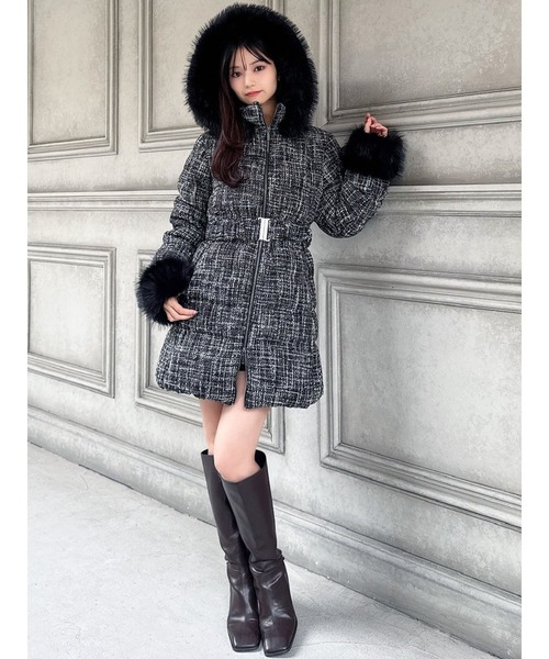 セール】フード付きダウンコート（ダウンジャケット/コート）｜RESEXXY