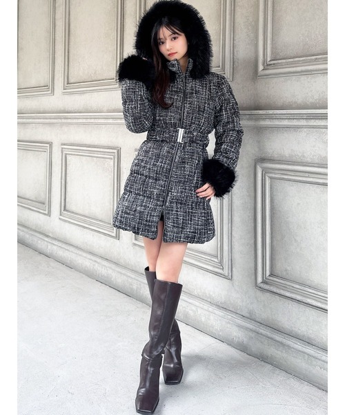 フード付きダウンコート（ダウンジャケット/コート）｜RESEXXY