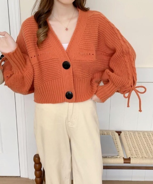 【近年モデル☆未使用級】ブルネロクチネリ カーディガン エルボーパッチ オレンジ BRUNELLO CUCINELLI - 【近年モデル☆未使用級】ブルネロ