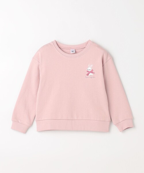 ANY（エニィ）の「アニマル バックプリントトレーナー（スウェット・キッズ・ピンク系/アイボリー系/サックスブルー系・130/120/110/100/90）」の12枚目の写真