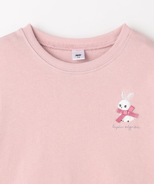 ANY（エニィ）の「アニマル バックプリントトレーナー（スウェット・キッズ・ピンク系/アイボリー系/サックスブルー系・130/120/110/100/90）」の15枚目の写真