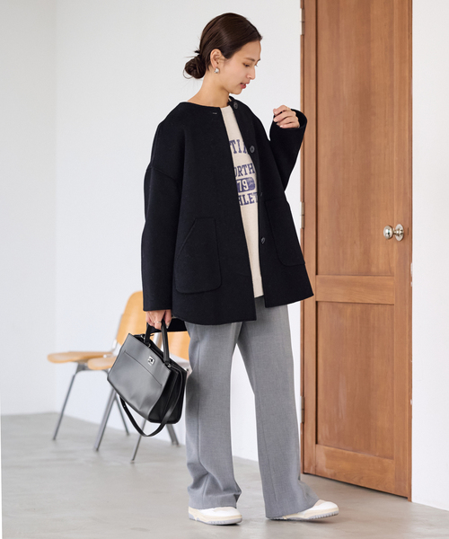 FRAMeWORK（フレームワーク）の「ORSETTO/オルセット ワンハンドルSHOULDERツキ カナグバッグ（ショルダーバッグ・レディース・キャメル/ブラウン・FREE）」の3枚目の写真