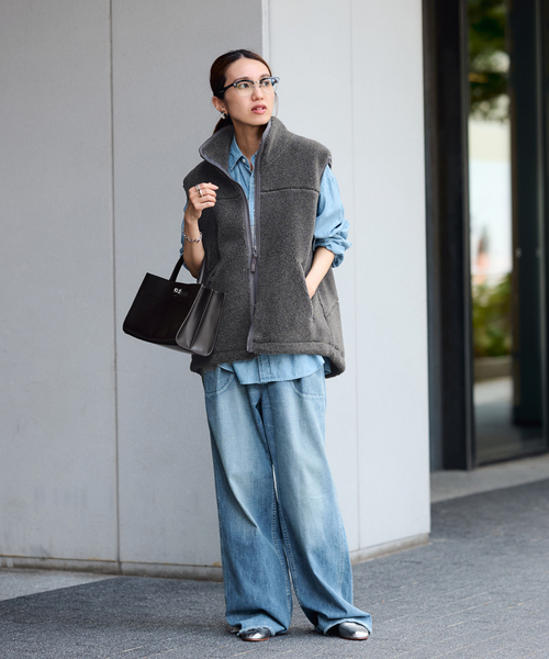 FRAMeWORK（フレームワーク）の「ORSETTO/オルセット ワンハンドルSHOULDERツキ カナグバッグ（ショルダーバッグ・レディース・キャメル/ブラウン・FREE）」の11枚目の写真