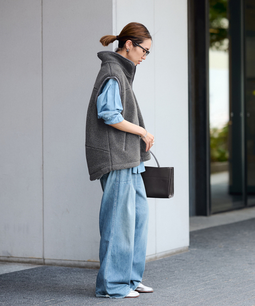 FRAMeWORK（フレームワーク）の「ORSETTO/オルセット ワンハンドルSHOULDERツキ カナグバッグ（ショルダーバッグ・レディース・キャメル/ブラウン・FREE）」の13枚目の写真