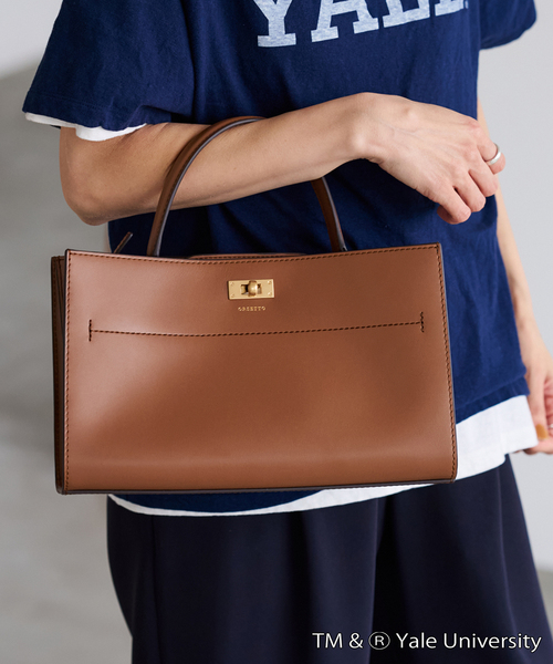 ORSETTO ブラウン ハンドバッグ　ショルダー ORSETTO ブラウン ハンドバッグ ショルダー