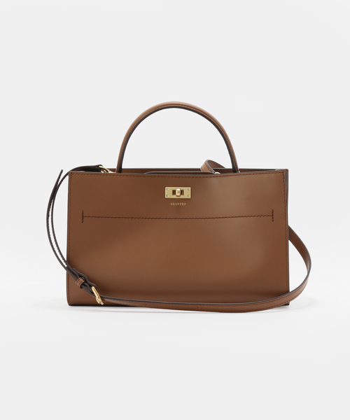 ORSETTO ブラウン ハンドバッグ　ショルダー ORSETTO/オルセット ワンハンドルSHOULDERツキ カナグバッグ