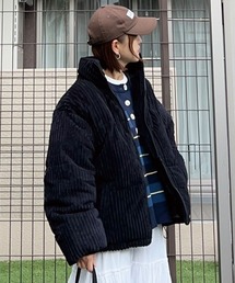 CORNERS | ワイドコールスタンドブルゾン(ダウンジャケット/コート)