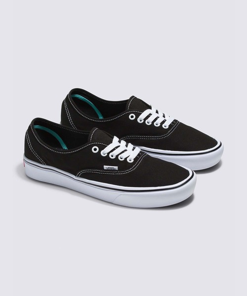 VANS（バンズ）の「コンフィクッシュ オーセンティック / UA ComfyCush Authe (CLASSIC) B VN0A3WM7VNE1（スニーカー・メンズ・ブラック×ホワイト・7/6.5/6/5.5/5/4.5/4）」の5枚目の写真