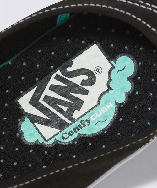 VANS（バンズ）の「コンフィクッシュ オーセンティック / UA ComfyCush Authe (CLASSIC) B VN0A3WM7VNE1（スニーカー・メンズ・ブラック×ホワイト・7/6.5/6/5.5/5/4.5/4）」の4枚目の写真